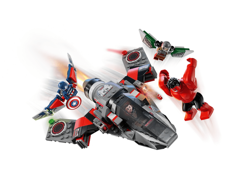 LEGO® Marvel Kapetan Amerika vs. Bitka crvenog Hulka (76292)