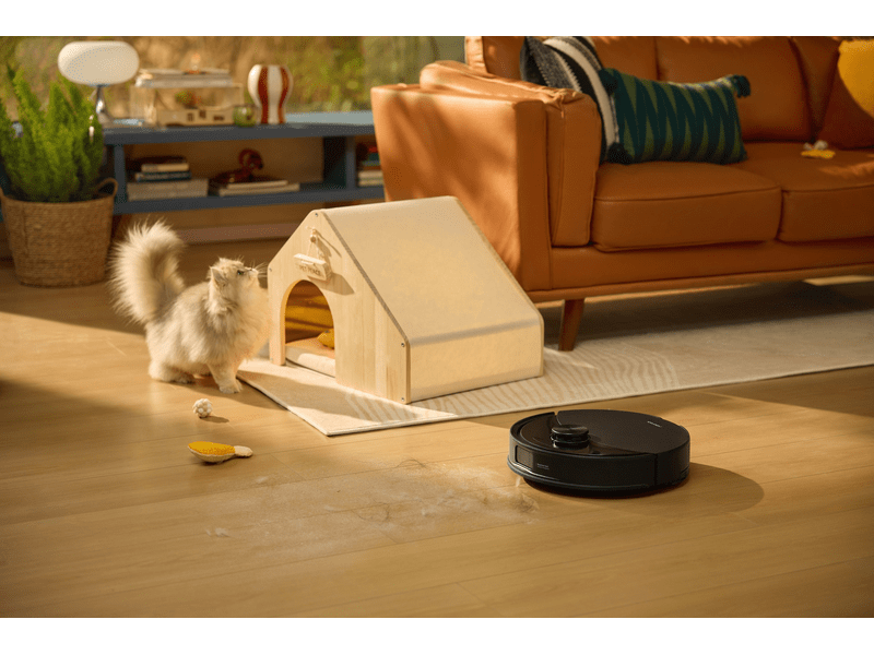 Roborock Q10 VF Robotporszívó felmosóval, fekete