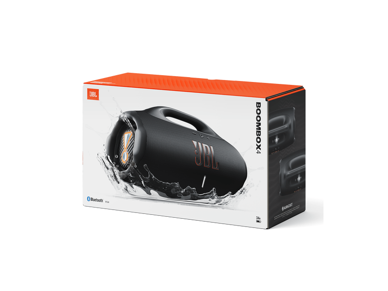 JBL Boombox 4 Bluetooth zvučnik, crne boje