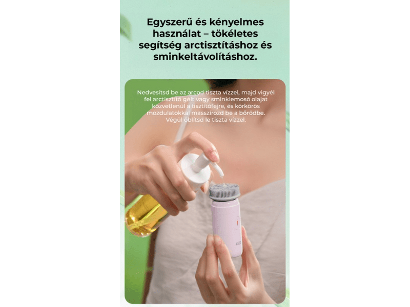 KiCA PureClear arctisztító, rózsaszín (FYPFCB)