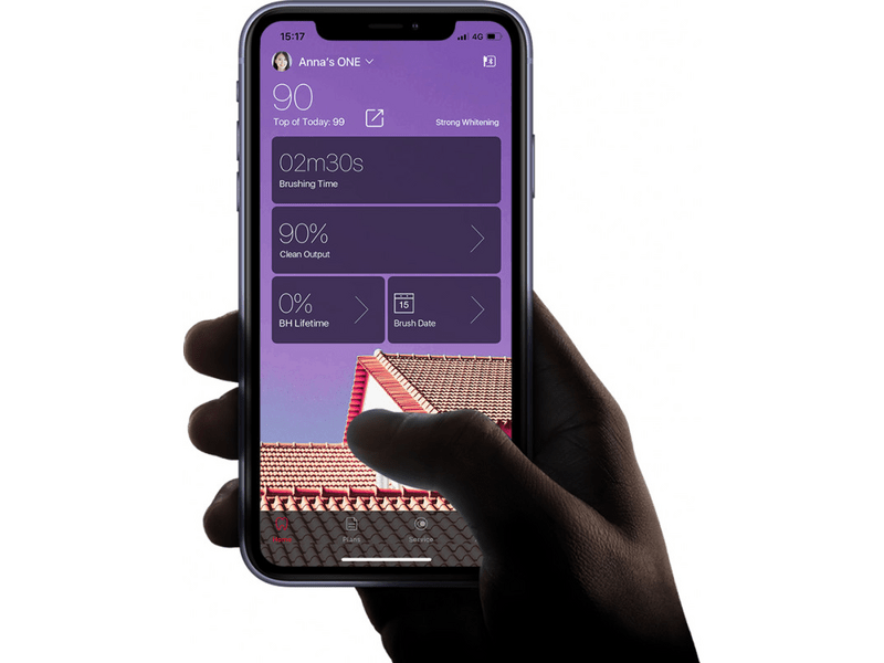 Oclean X Pro Elite Smart Elektromos fogkefe, szürke