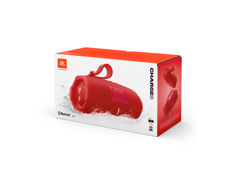 JBL Charge 6 Bluetooth zvučnik, crvene boje