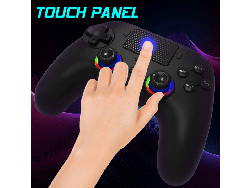 Subsonic PS5 Wireless LED Kontroller, fekete (SA5716-1)