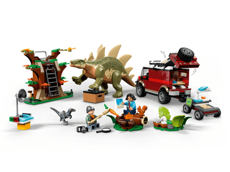 LEGO® Jurassic World Dinóküldetések: a stegosaurus felfedezése (76965)