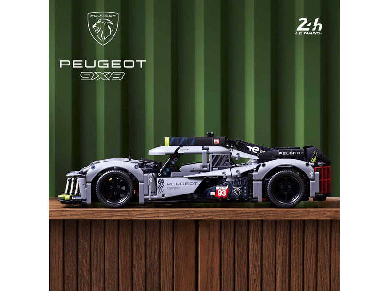 LEGO® Technic PEUGEOT 9X8 24H Le Mans Hybrid Hypercar (42156)