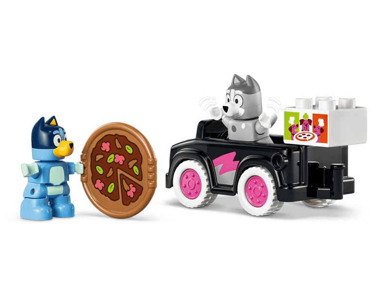 LEGO® DUPLO® Bluey Pizzáslányok: Gombóc és Bluey (10469)