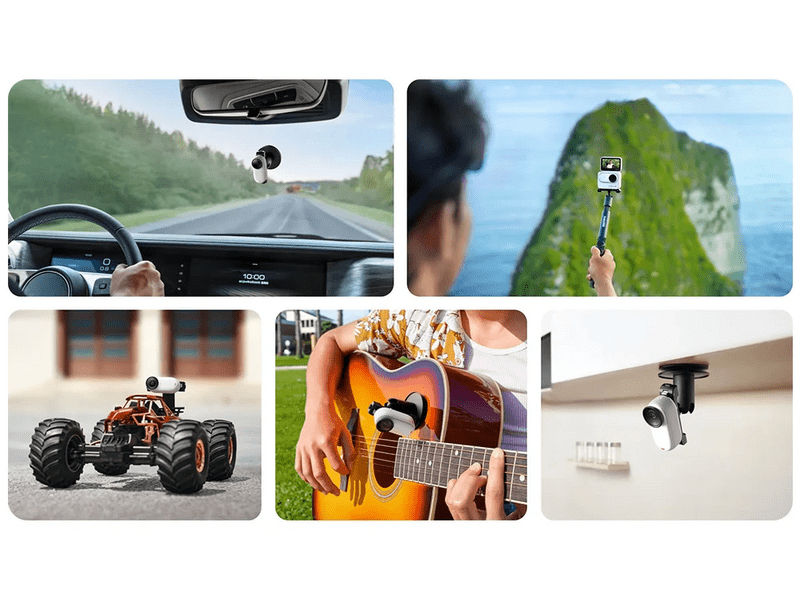 Insta360 GO 3/GO 3S forgatható tartó (CINSBATP)