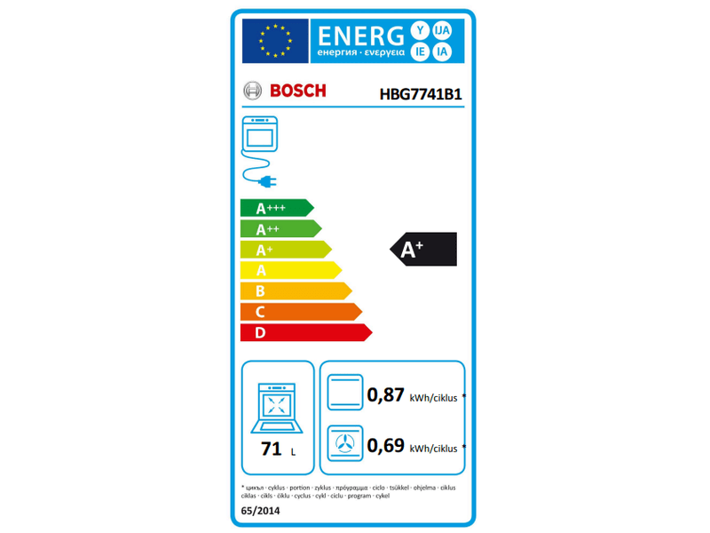 Bosch HBG7741B1 Beépíthető sütő + Bosch PKF631BB2E Beépíthető kerámia főzőlap