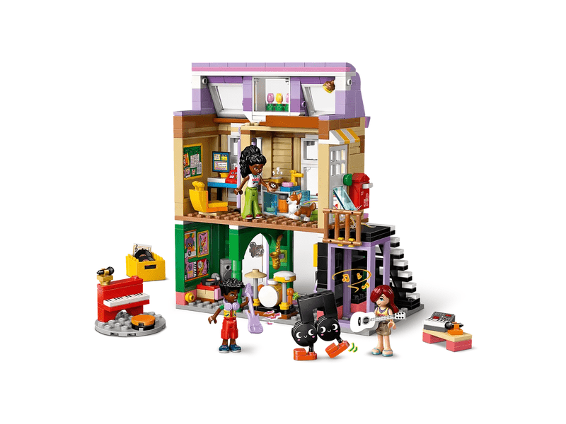 LEGO® Friends Trgovina glazbenim instrumentima i apartman (42653)