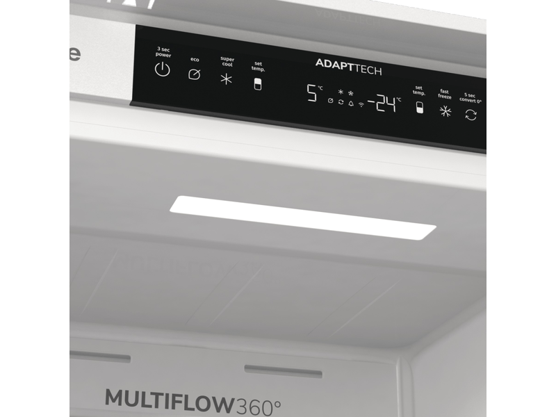 Gorenje NRKI517E62WF Beépíthető alulfagyasztós hűtőszekrény