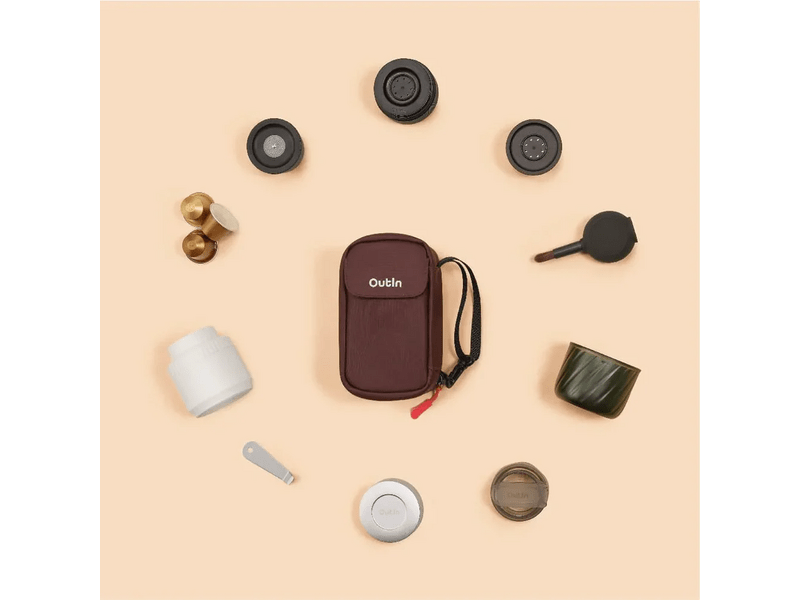 Outin Gear Pouch Kiegészítő táska, barna (OT-GP-01-AB)