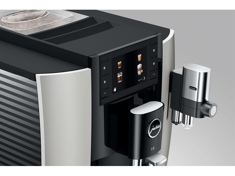 Jura E8 (EC) Automata kávéfőző, platina (15582)