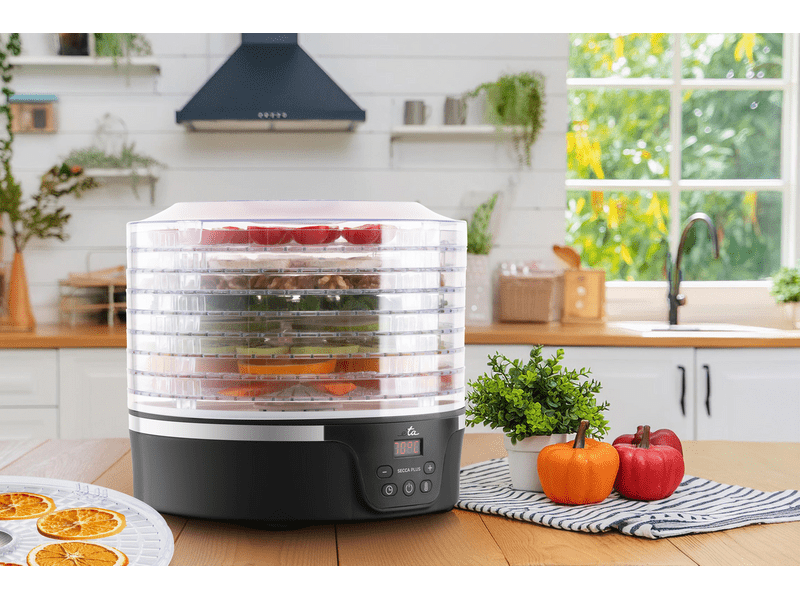 Eta Secca Plus 8301 90000 Gyümölcsaszaló, fekete