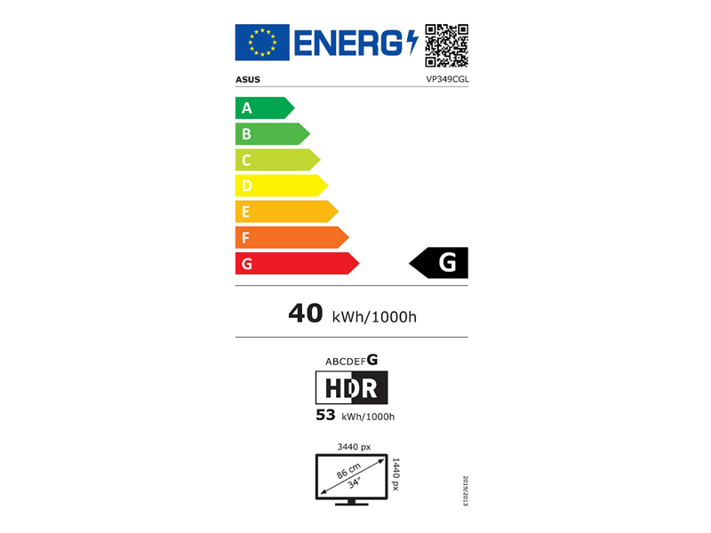 Asus VP349CGL 34