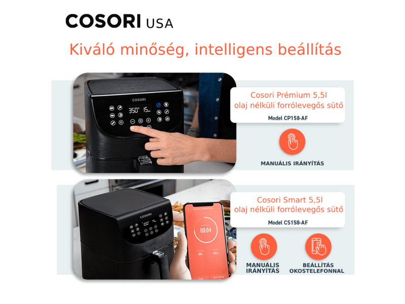 Cosori CS158-AF-RXB Premium Smart konvekcijska pećnica