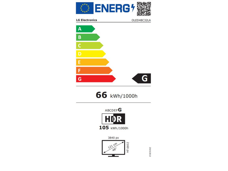 LG OLED48C32LA OLED evo C3 48