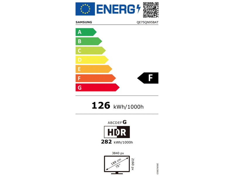 Samsung QE75QN95BATXXH 75
