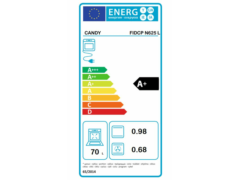 Candy FIDCP N625 L Beépíthető sütő + CI642MCBB Beépíthető indukciós főzőlap + CA20FMW7NB Beépíthető mikrohullámú sütő