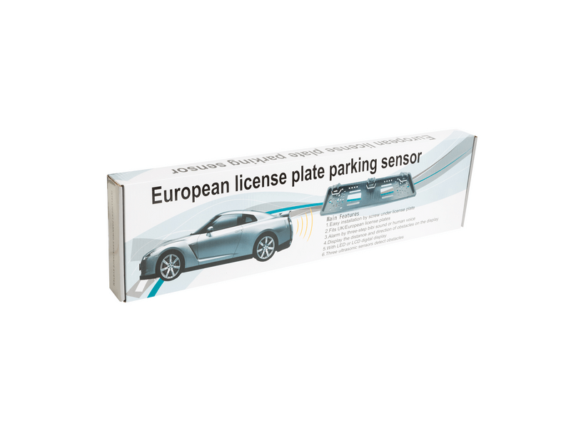 Carguard 55069D Rendszámtábla tolatókamera + szenzor