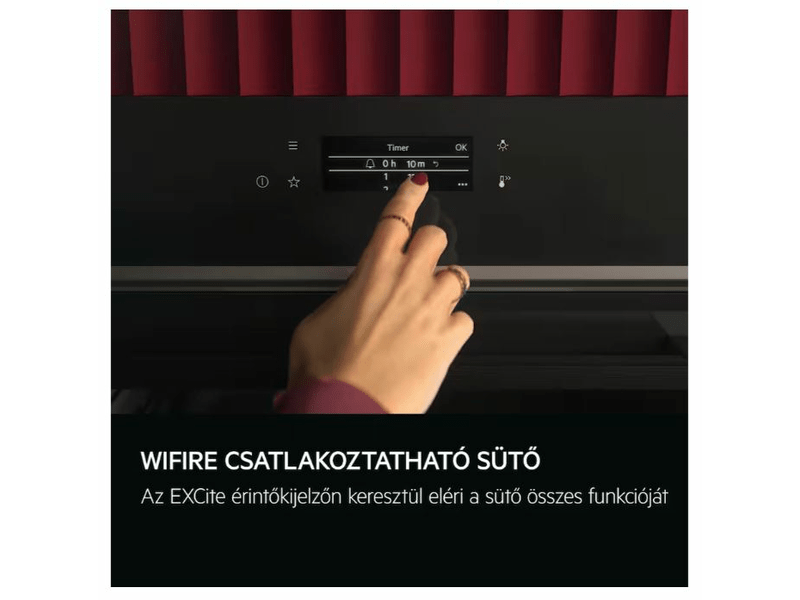 AEG TE7PB63ZAB Beépíthető sütő