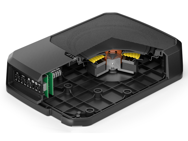 Hertz DBA 201F FEM Lapos aktív mélynyomóláda