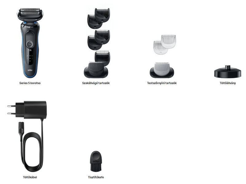 Braun Series 5 51-B4650cs Wet&Dry borotva