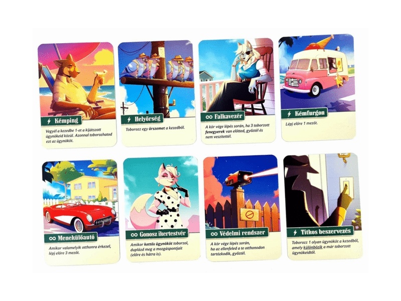 Kertvárosi kémek Társasjáték (NLB 10001)