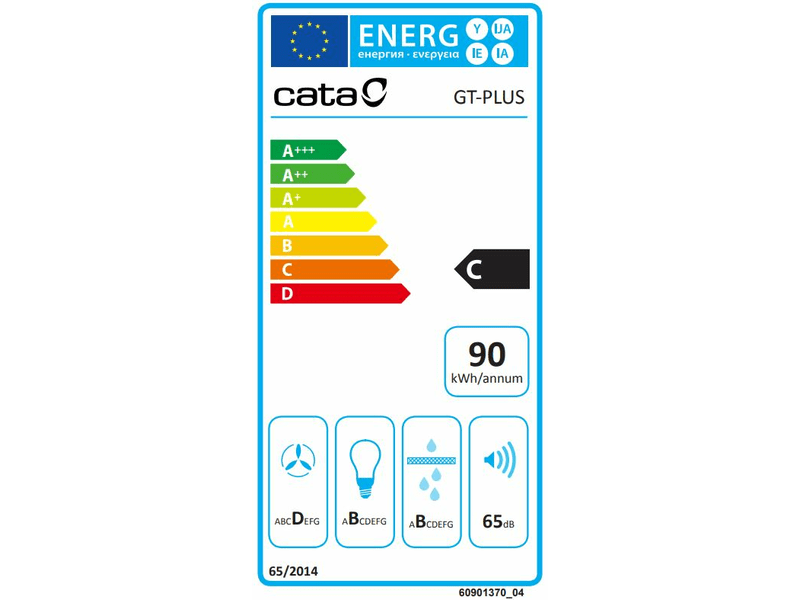 Cata GT-PLUS 45 WH/M Páraelszívó, fehér