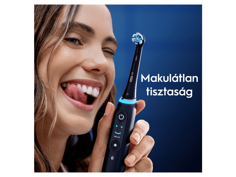 Oral-B iO Gentle Care fogkefefej, fekete, 4 db