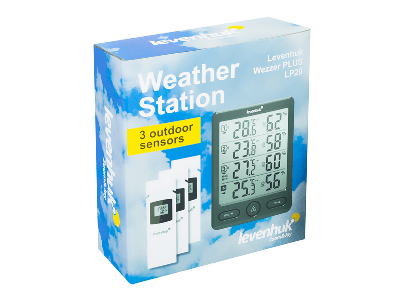 Levenhuk Wezzer PLUS LP20 időjárás-állomás (78892)
