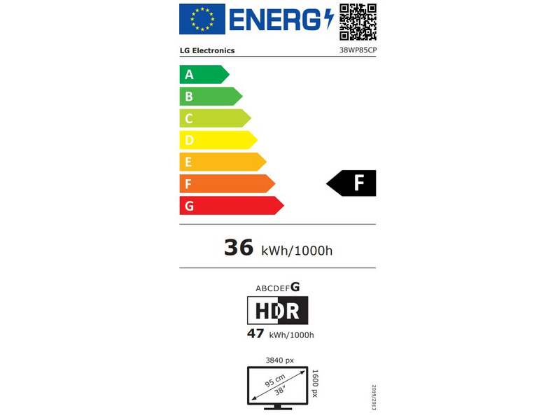 LG 38WP85CP-W 38'' Ívelt QHD+ UltraWide™ monitor