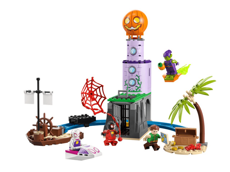 LEGO® Spidey Pókcsapat a Zöld Manó világítótornyánál (10790)