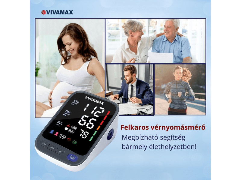 Vivamax V33 Felkaros vérnyomásmérő