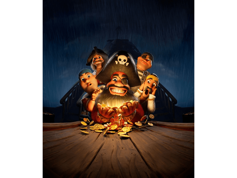 Društvena igra Crnobradog lovca na blago (VNG074)