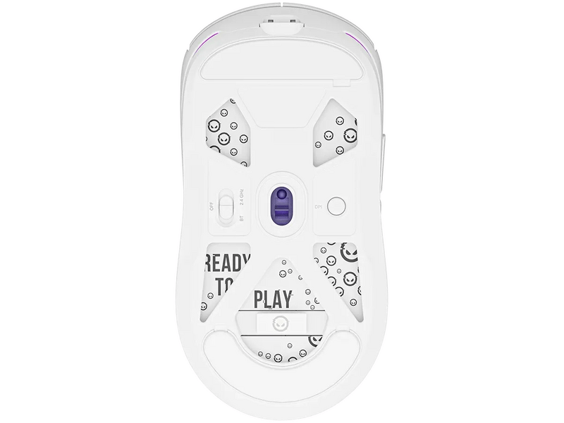 Lorgar MSA10W Vezeték nélküli gamer egér, fehér (LRG-MSA10W-WH)