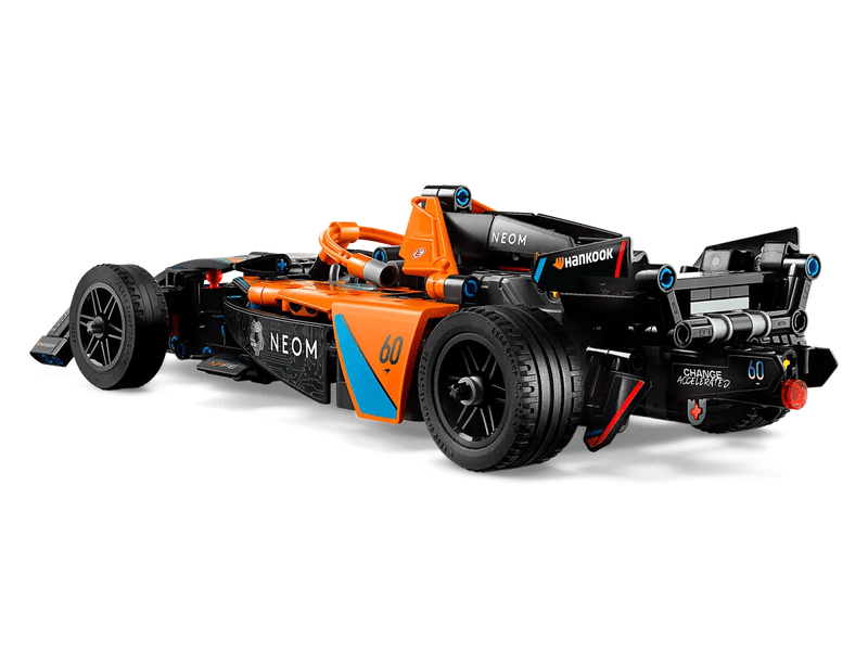 LEGO TECHNIC NEOM MCLAR FORM E RACE CAR