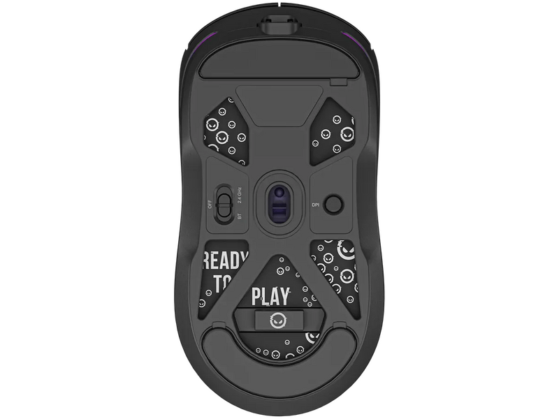 Lorgar MSA10W Vezeték nélküli gamer egér, fekete (LRG-MSA10W-BK)