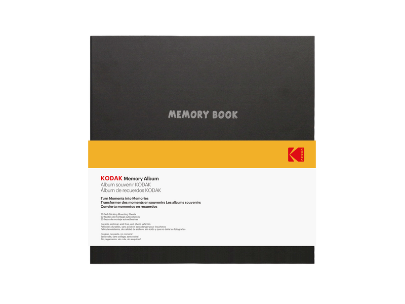 Kodak Memory fotóalbum, 20 oldal/40 lap, fekete (KO-9891312)