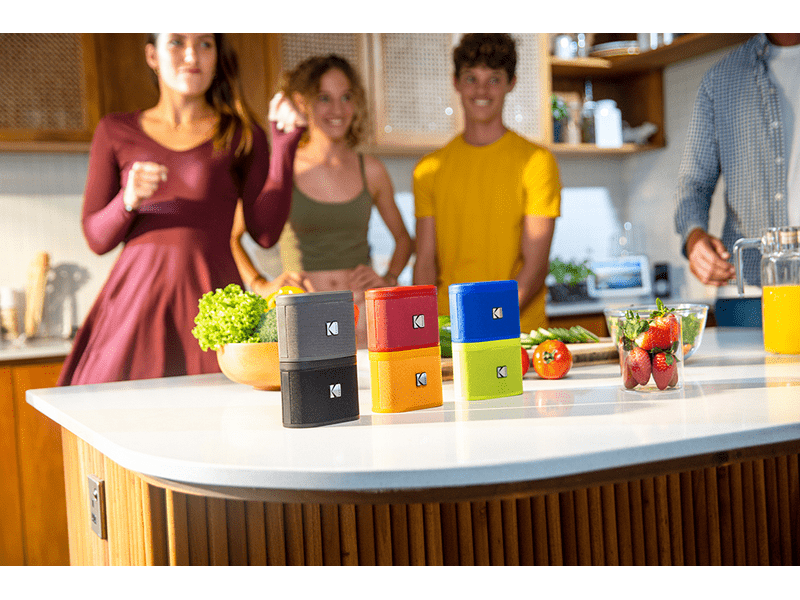 Kodak Soundbrix hordozható hangszóró, 2 db, narancssárga (KO-BRIXOR2)