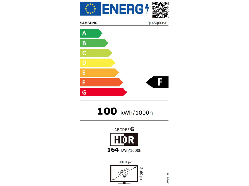 Samsung QE65Q60BAUXXH Q60B QLED 4K Smart TV