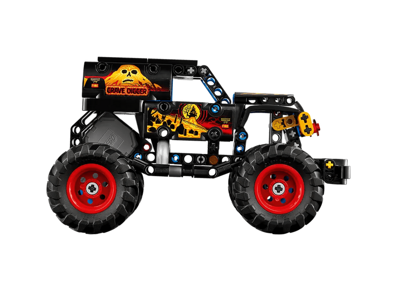 LEGO® Technic Monster Jam™ Grave Digger™ tűz és jég (42219)