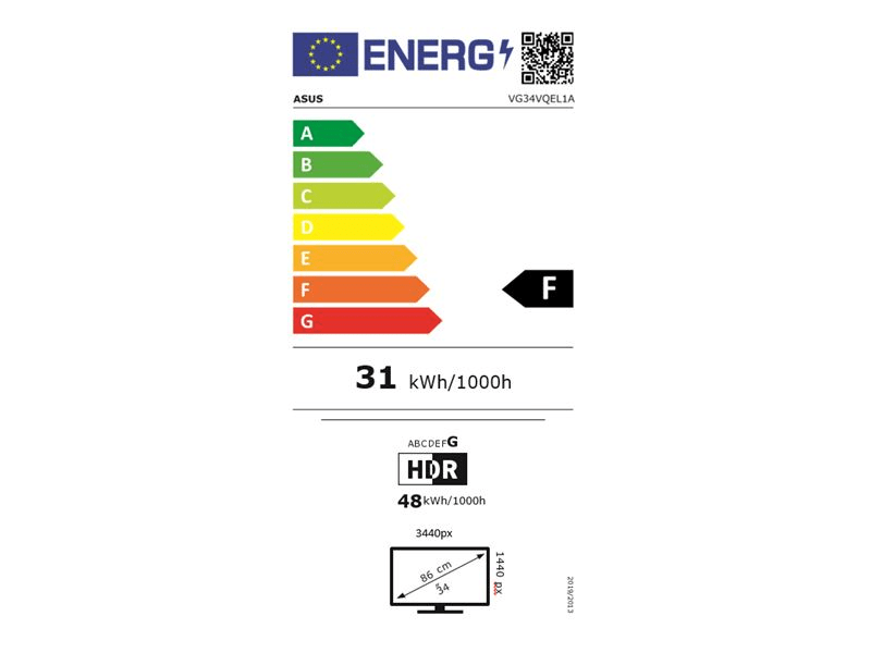 Asus TUF Gaming VG34VQEL1A 34