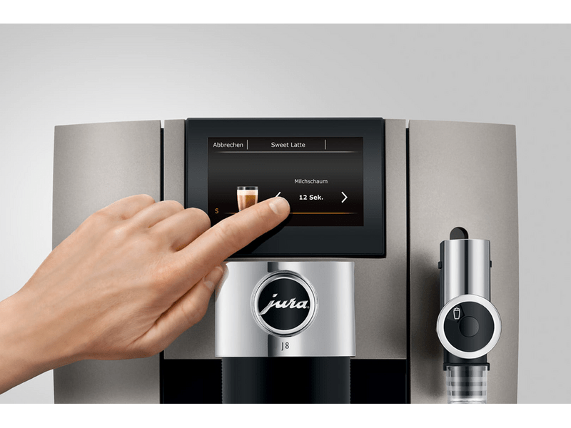 Jura J8 (EA) Automata kávéfőző, ezüst (15471)