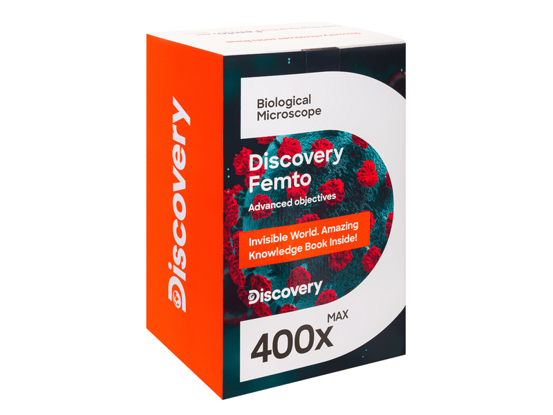 Levenhuk Discovery Femto Polar mikroszkóp és könyv (79221)