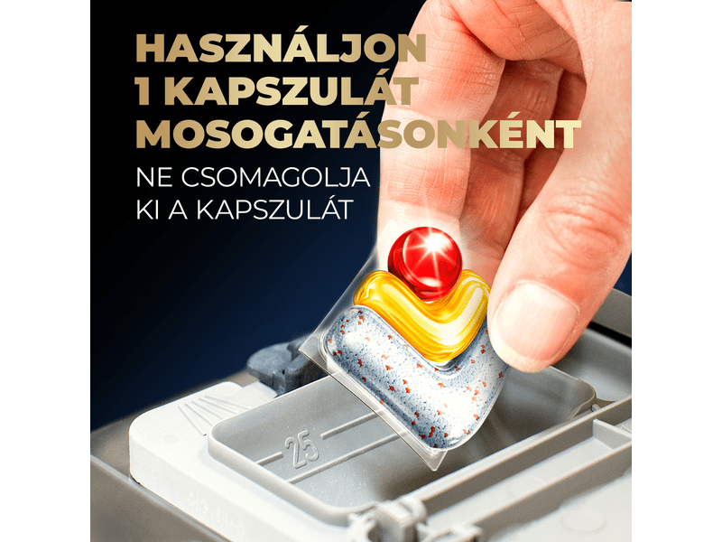 Finish Ultimate Plus All in 1 mosogatógép-kapszula, Lemon, 90 db