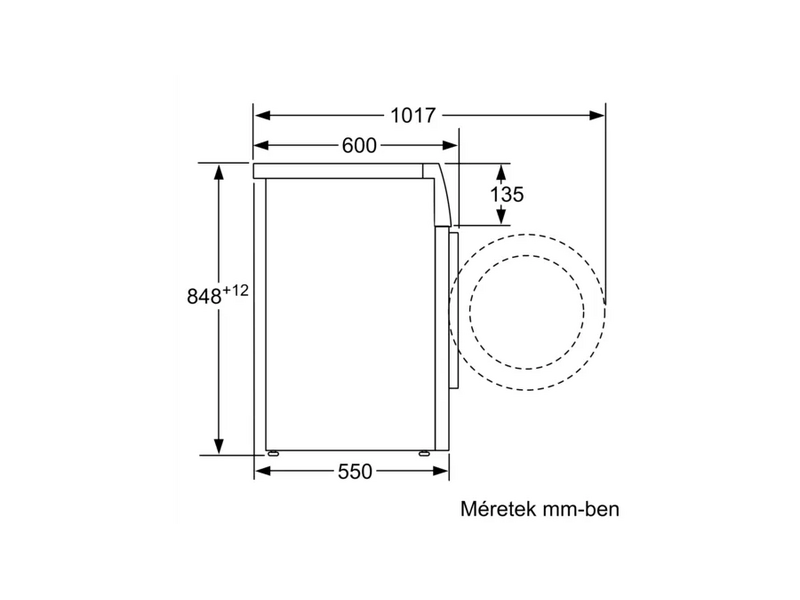 Bosch WAN24166BY Serie 4 Elöltöltős mosógép