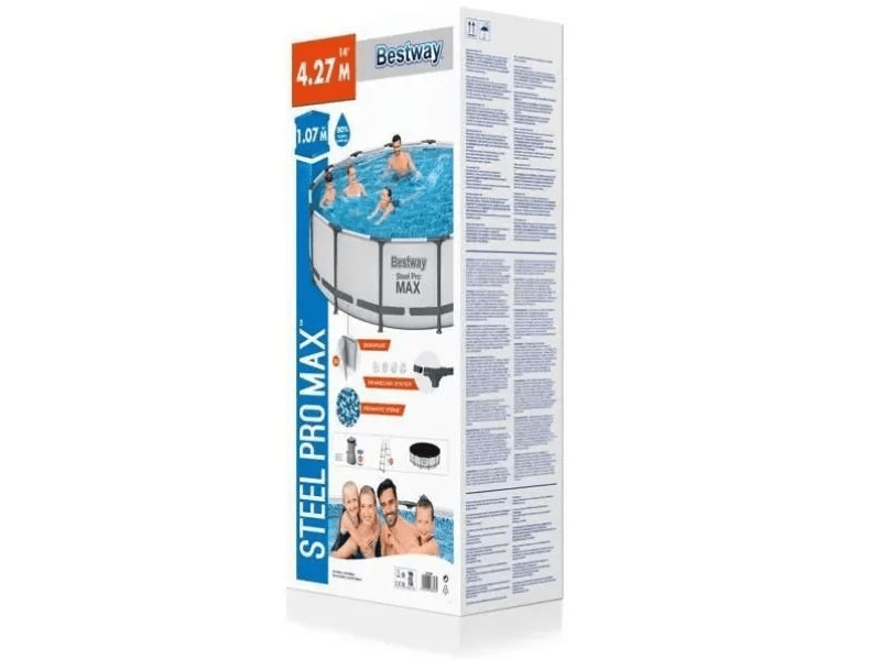 Bestway Steel Pro Max Bonaire Superior fémvázas medence, 427 x 107 cm (56950)