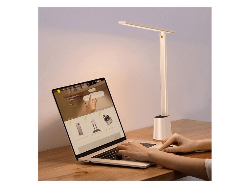 Baseus Smart Eye vezeték nélküli asztali lámpa, fehér (DGZG-02)