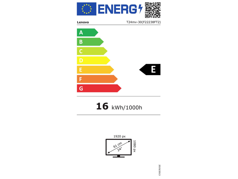 Lenovo ThinkVision T24mv-30 (63D7UAT3EU) 23,8