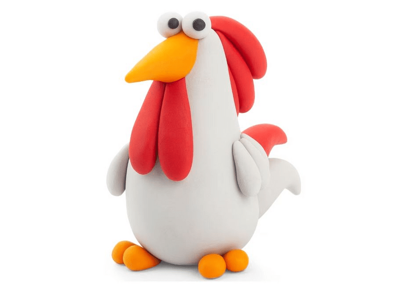 Hey Clay Nagy gyurmaszett - Baromfik (18009CEE)